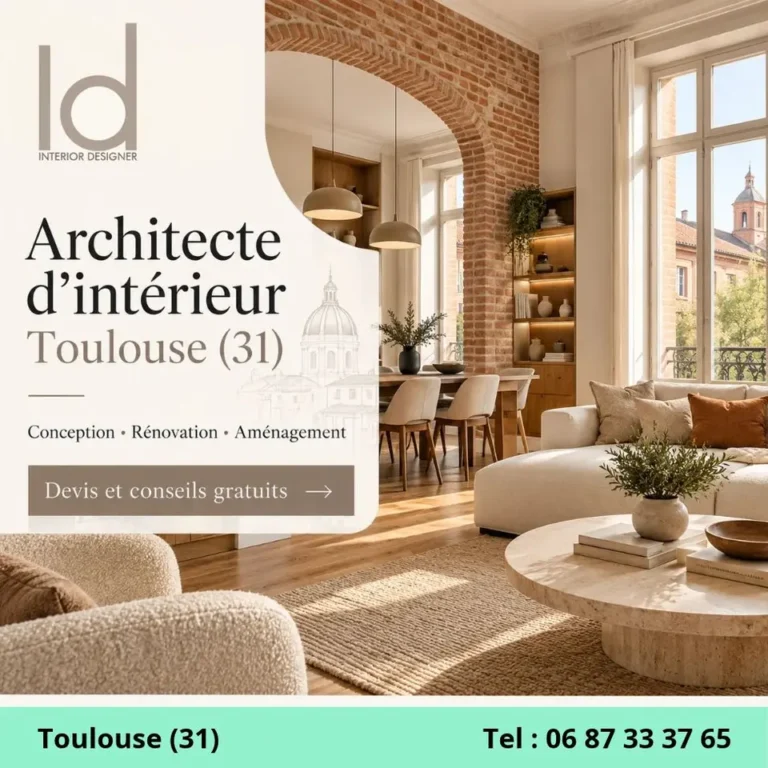 Architecte d'intérieur, décorateur ou maître d'œuvre à Toulouse : le comparatif 2026