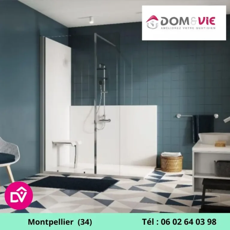 Diagnostic accessibilité salle de bain Montpellier 34