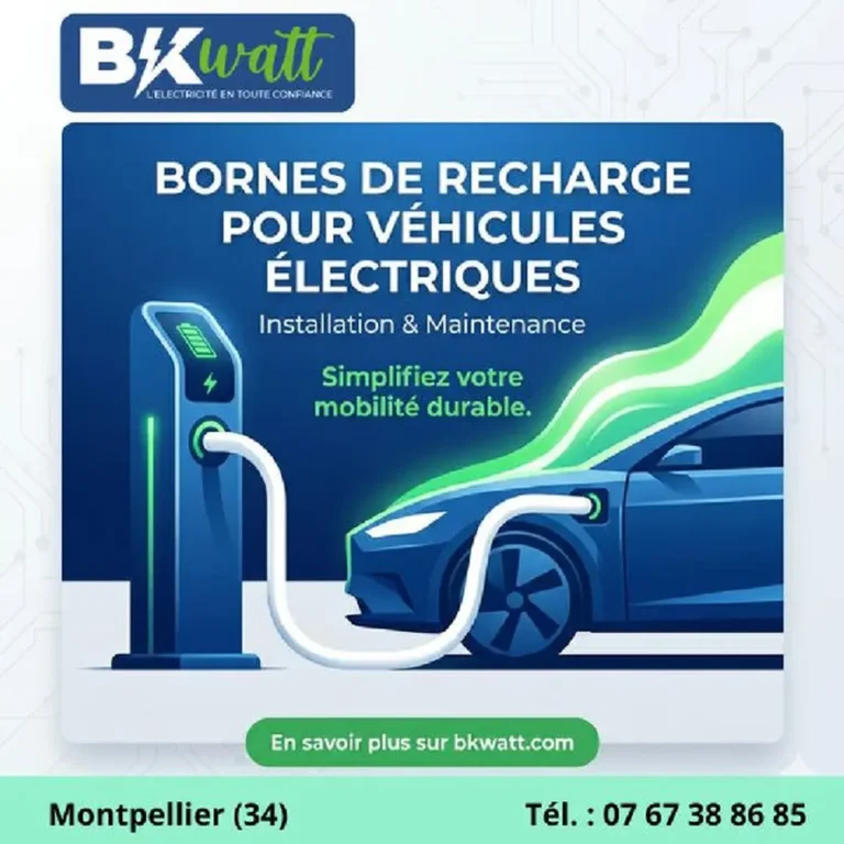Entreprise Borne de Recharge Montpellier 34