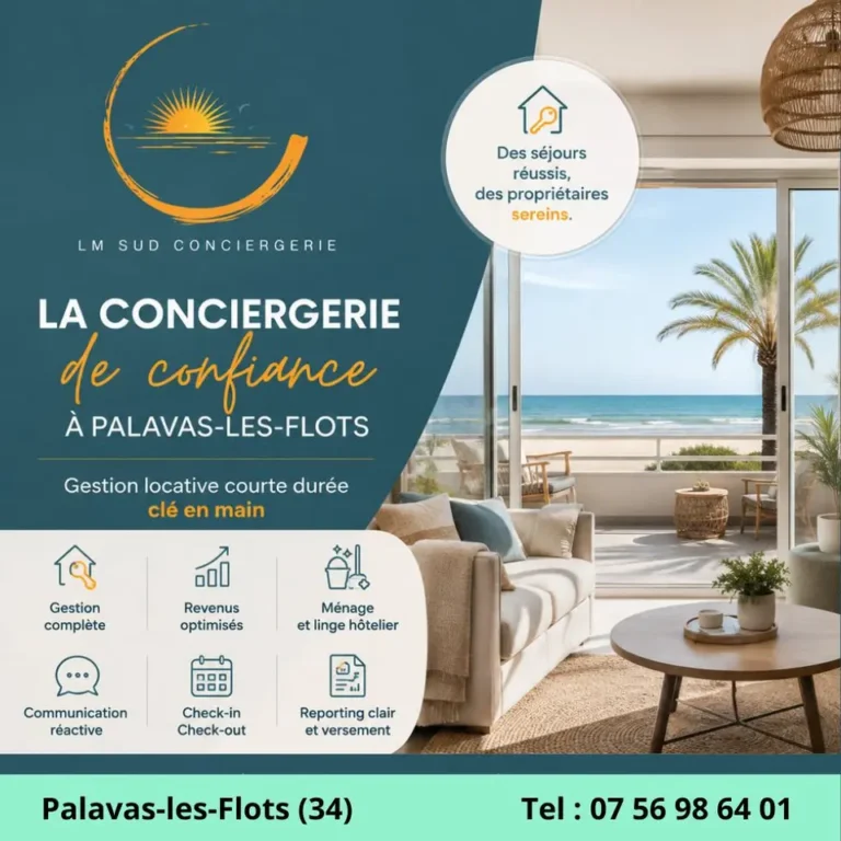 Location saisonnière à Palavas-les-Flots (34)