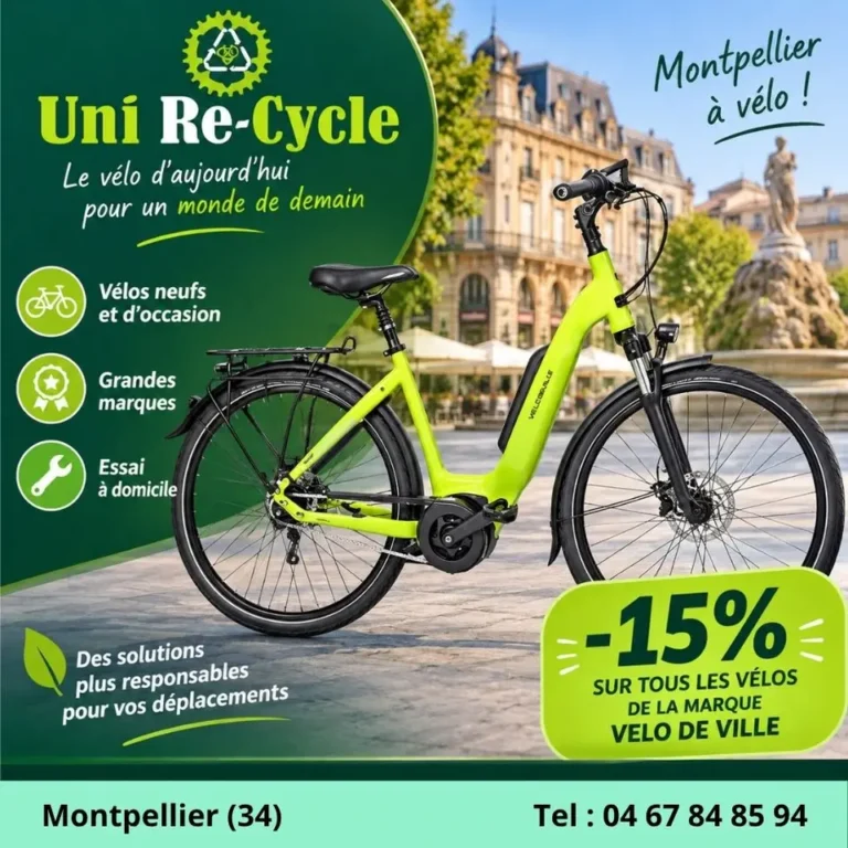 Où trouver un vélo d'occasion à Montpellier ? Le guide complet
