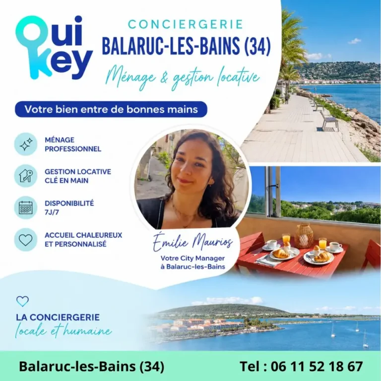 Pourquoi faire appel à une conciergerie à Balaruc-les-Bains ?