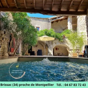 Profiter d’une piscine lors de la privatisation d’un mas à Montpellier 34