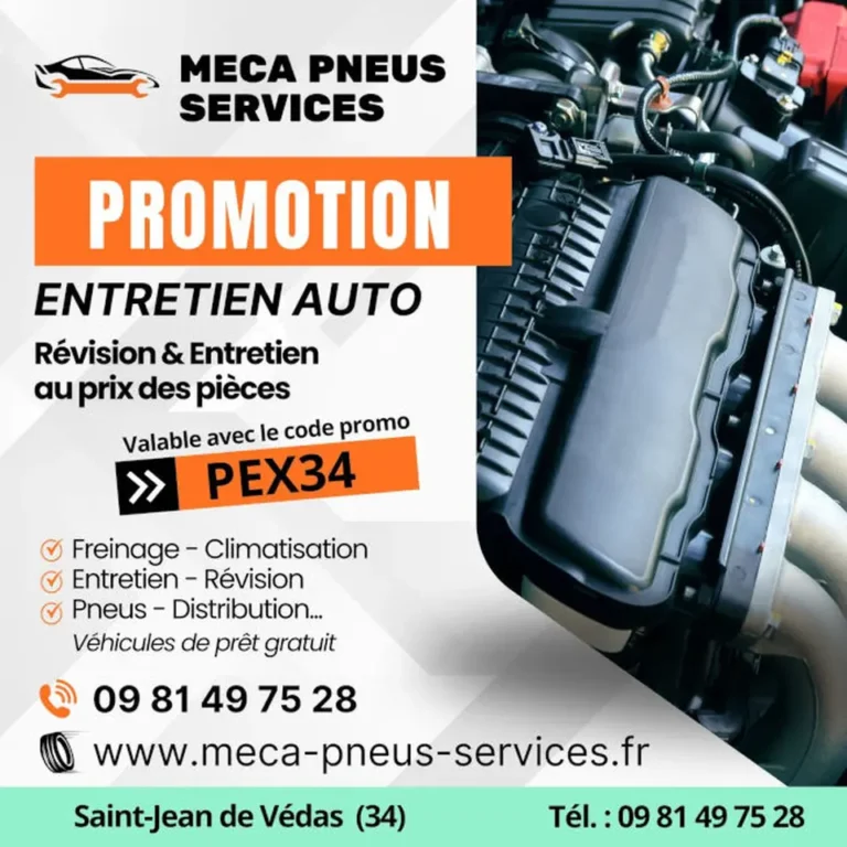 Promotions Entretien Auto Montpellier 34 Révision