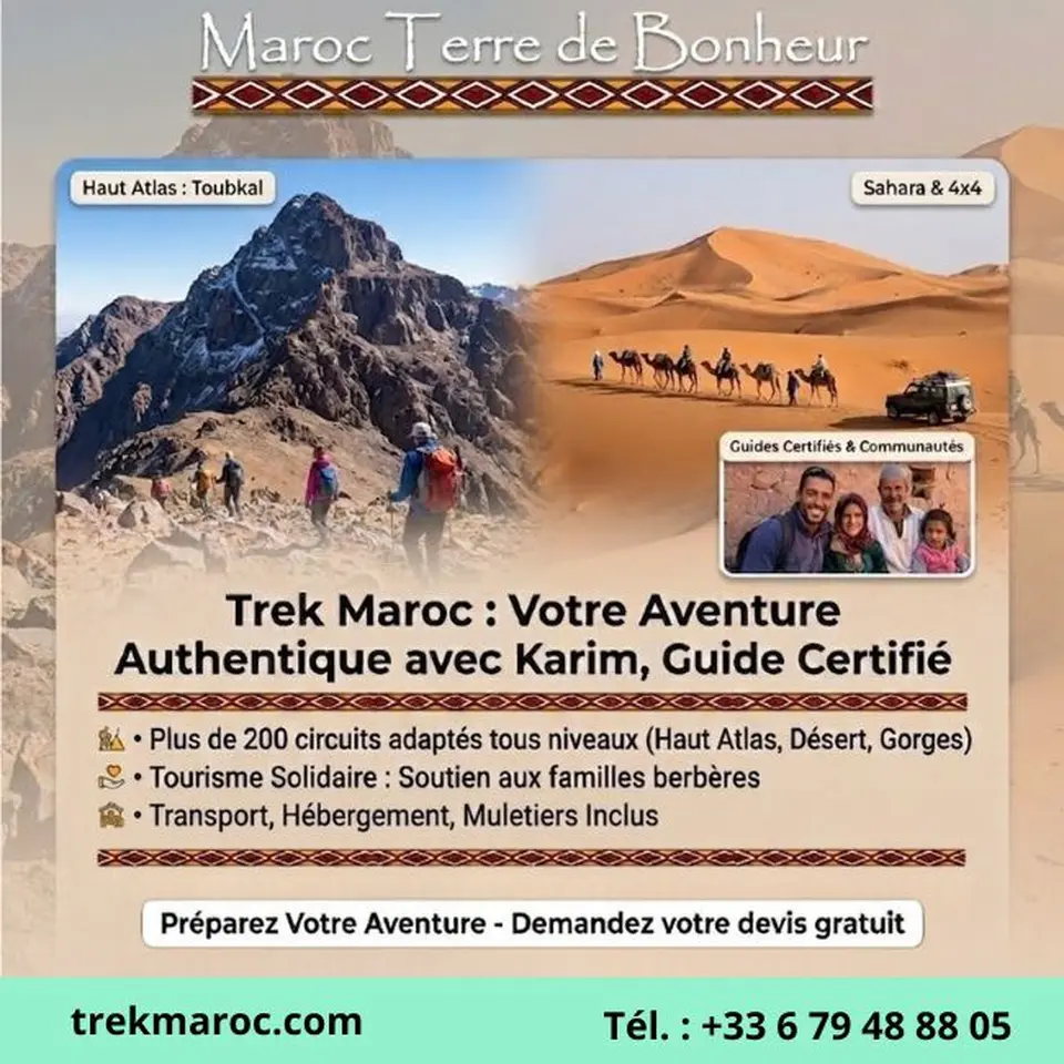 Quel circuit de randonnée au Maroc choisir quand on est débutant ? Le comparatif
