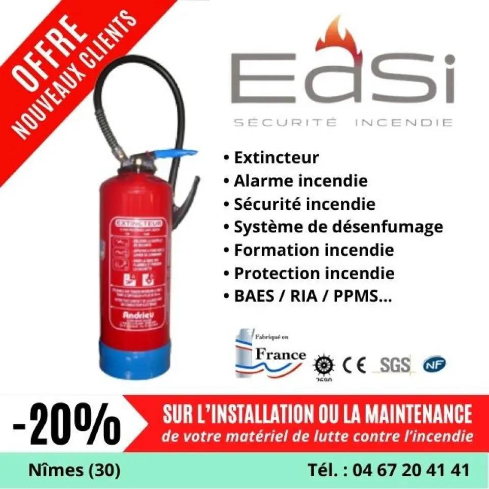 Sécurité Incendie à Nîmes 30