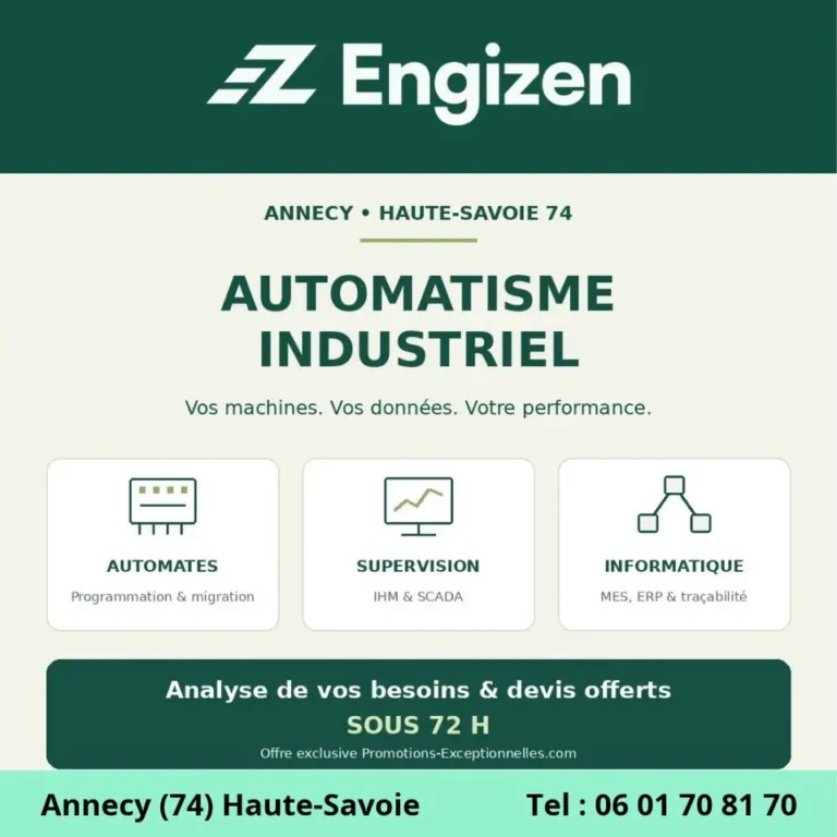 Supervision Industrielle Annecy Haute-Savoie 74